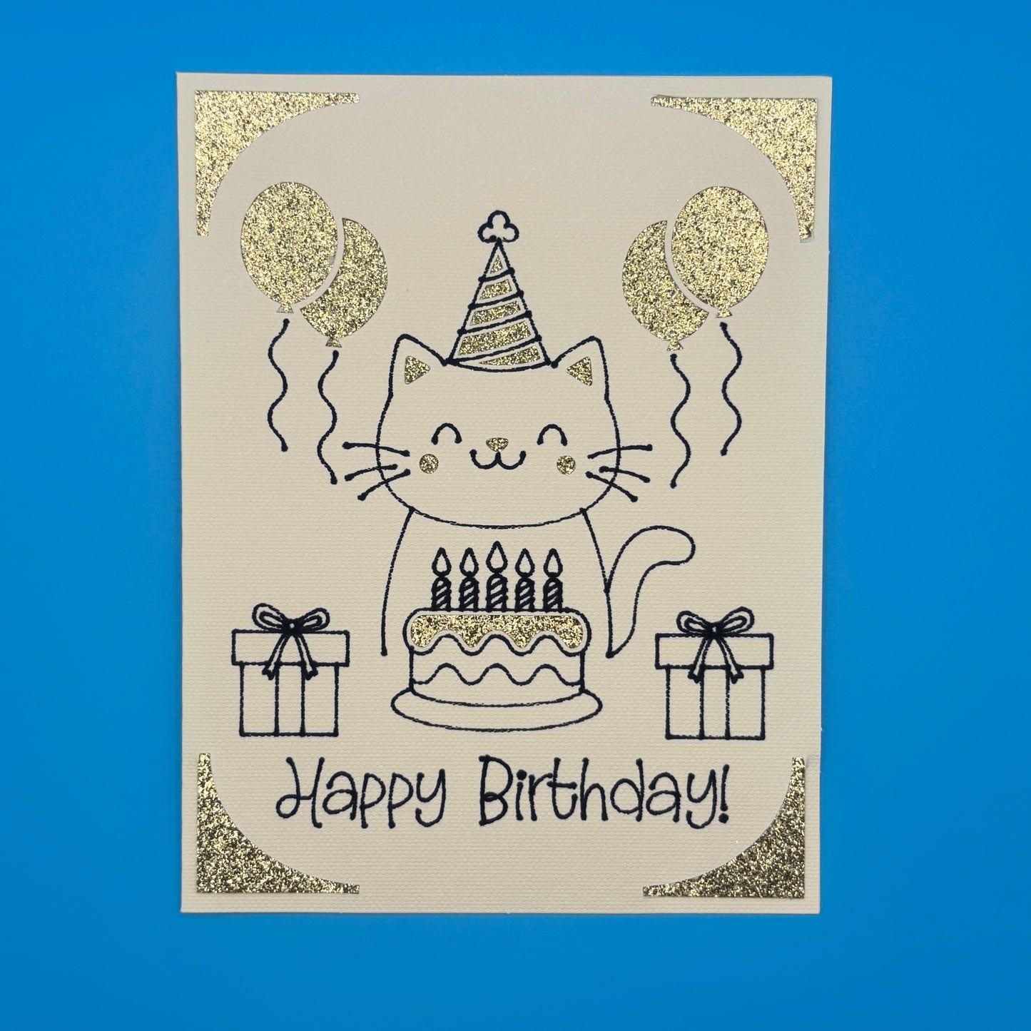 Cat Birthday Card