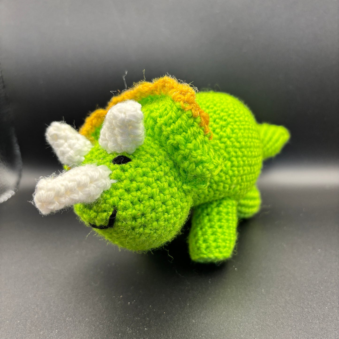 Triceratops Crochet Toy