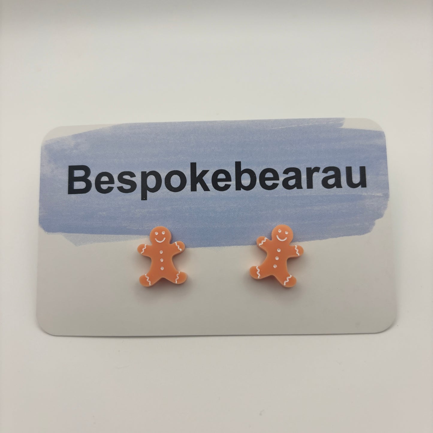 Gingerbread Stud Earrings