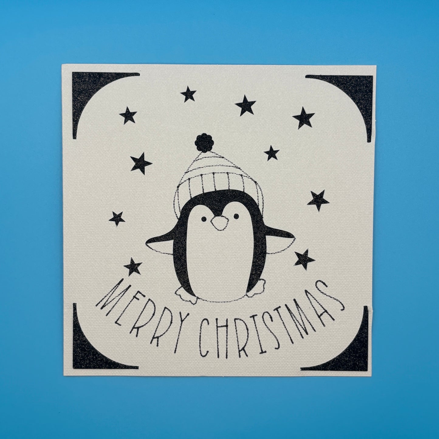 Penguin Christmas Card