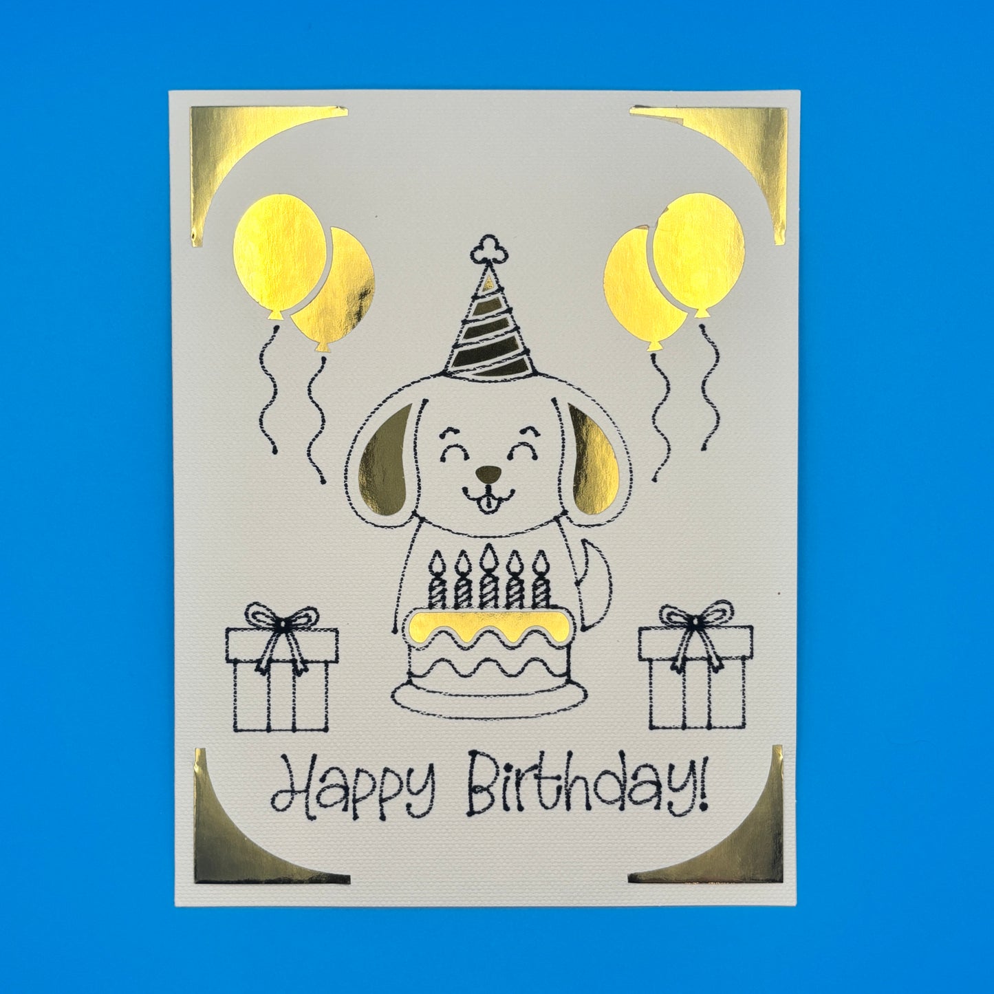 Dog Birthday Card