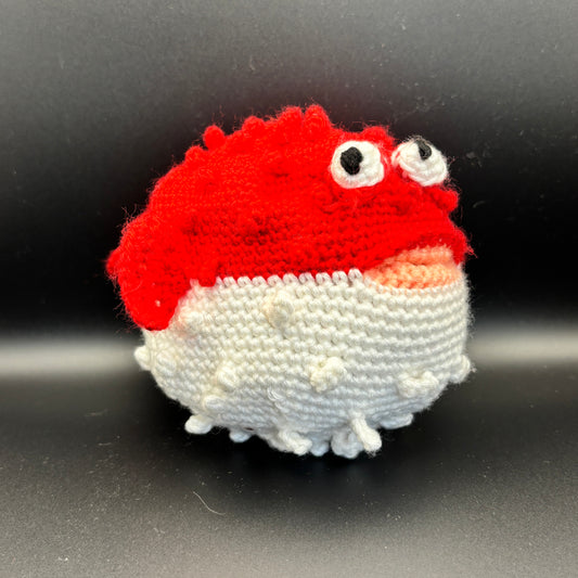 Puffer Fish Crochet Toy