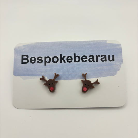 Reindeer Stud Earrings