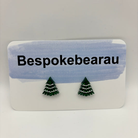 Christmas Tree Stud Earrings